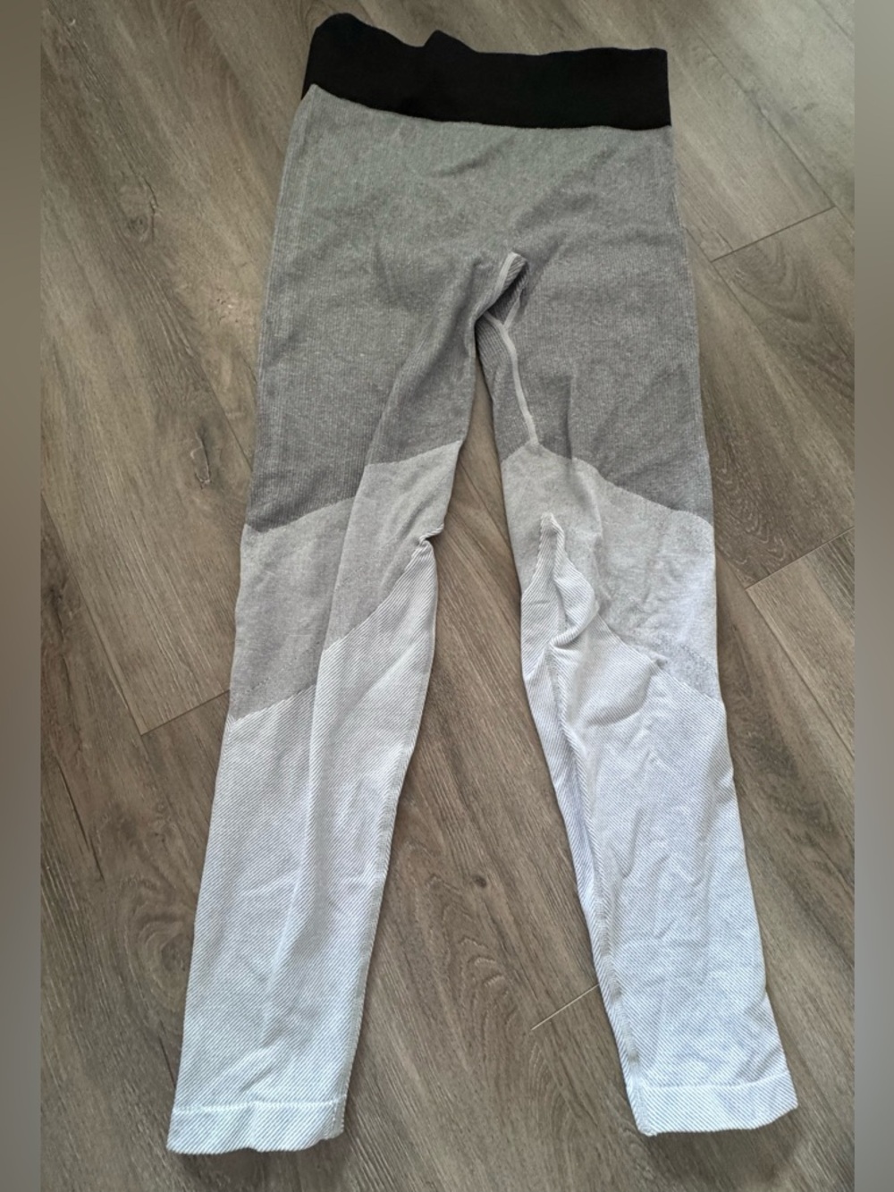 aerie Black Ribbed Active Leggings